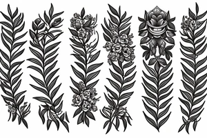 Laurel wreath tattoo idea