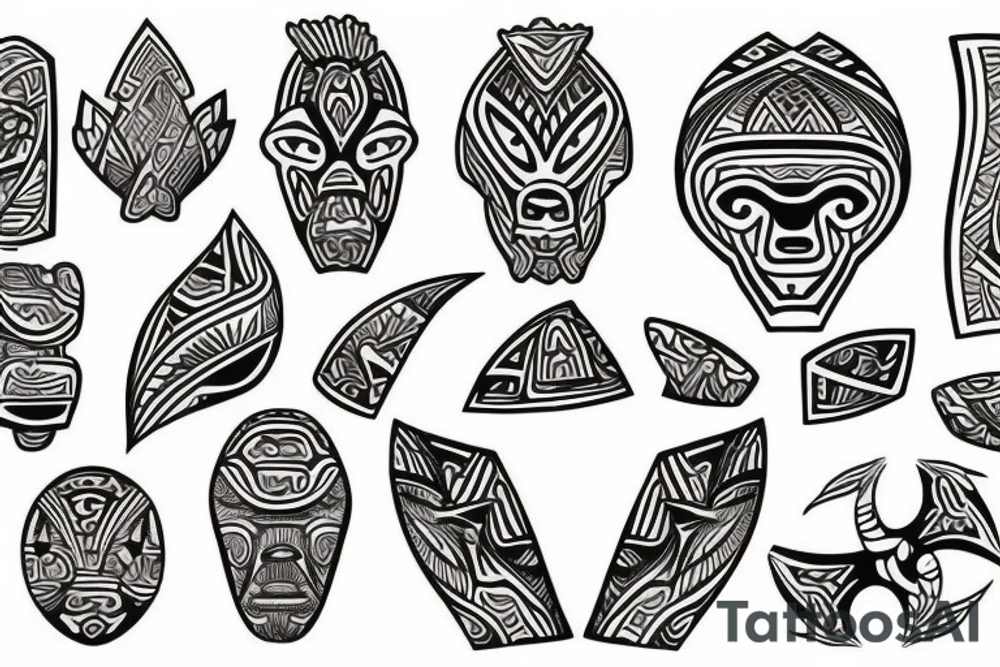 Polynesian tattoo idea