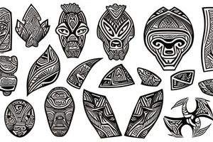 Polynesian tattoo idea