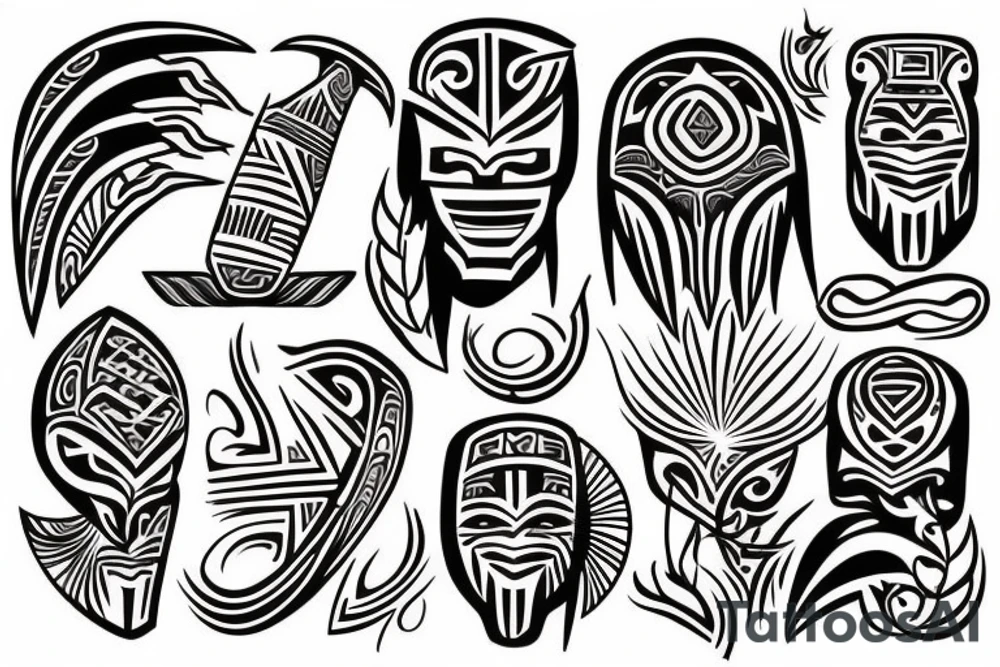 Polynesian tattoo idea