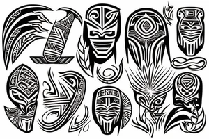 Polynesian tattoo idea
