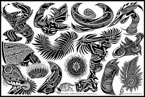 Polynesian arm tattoo tattoo idea