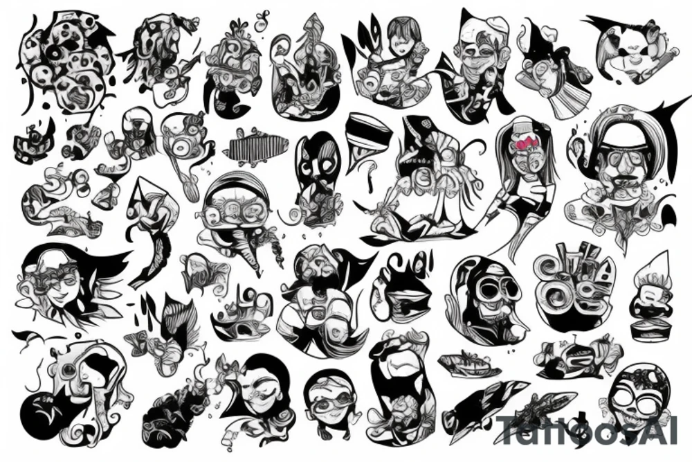 Zycie adrenalina tattoo idea