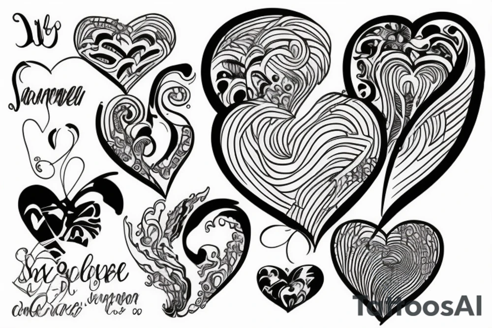 Coeur vendée tattoo idea