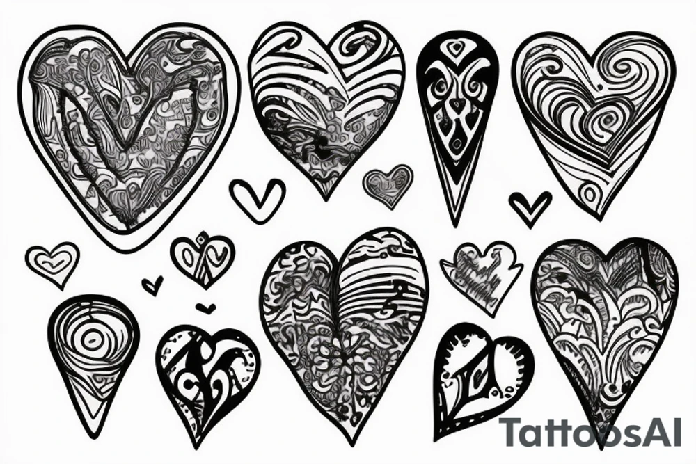 Coeur vendée tattoo idea