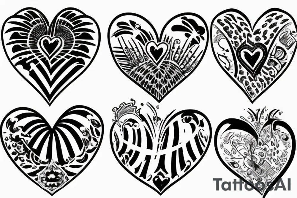 Coeur vendée tattoo idea