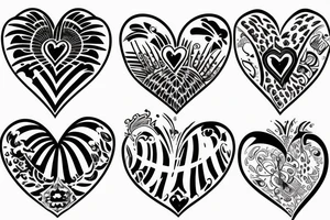 Coeur vendée tattoo idea