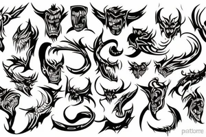 demon tattoo idea