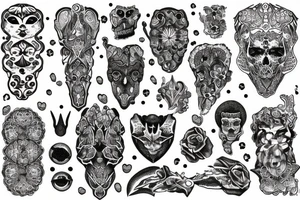Zamek tattoo idea
