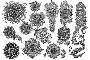 Zamek tattoo idea