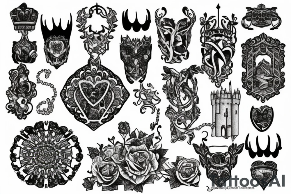 Castle tattoo idea