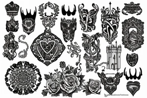 Castle tattoo idea