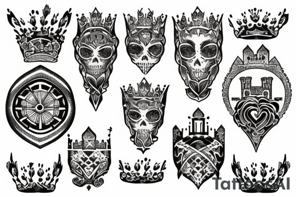 Royal Castle tattoo idea