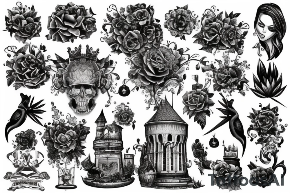 Royal Castle tattoo idea