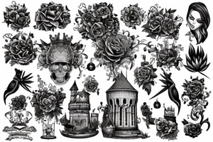 Royal Castle tattoo idea