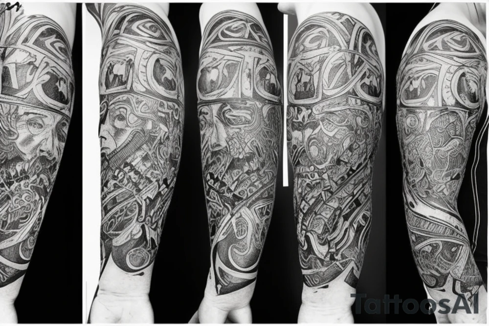 Vikingowie tattoo idea