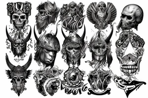 Vikingowie tattoo idea