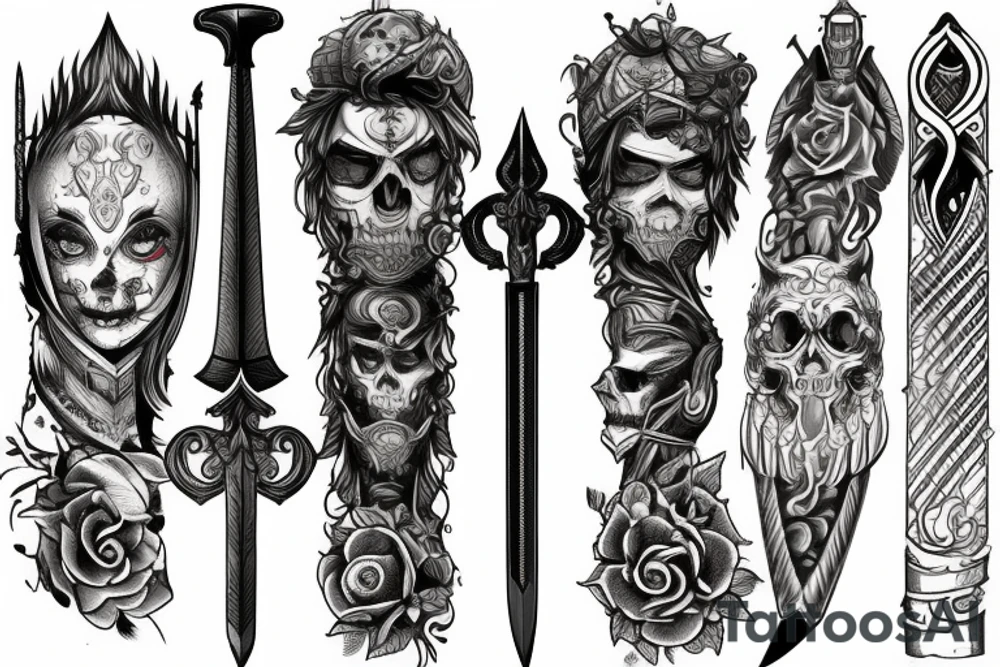 Sword tattoo idea