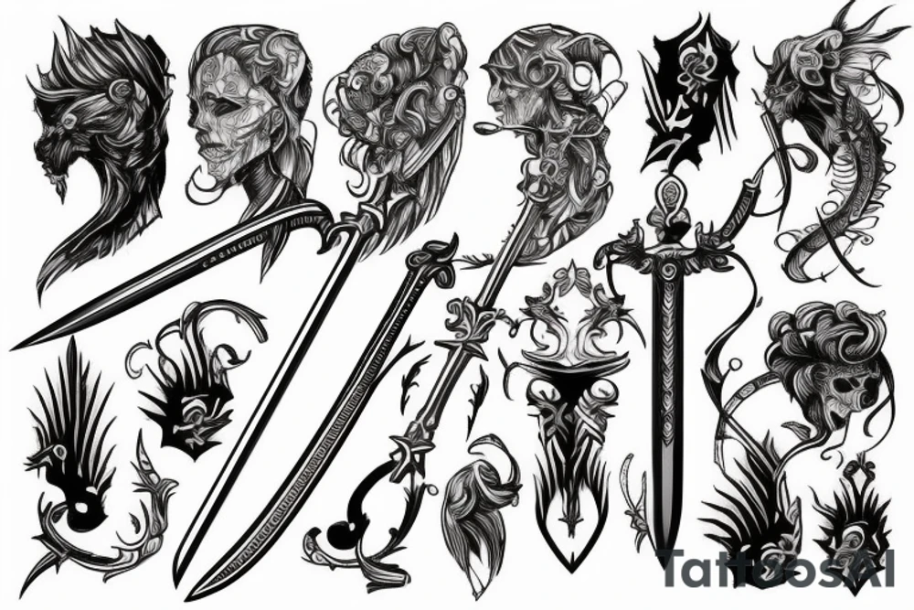 Sword tattoo idea