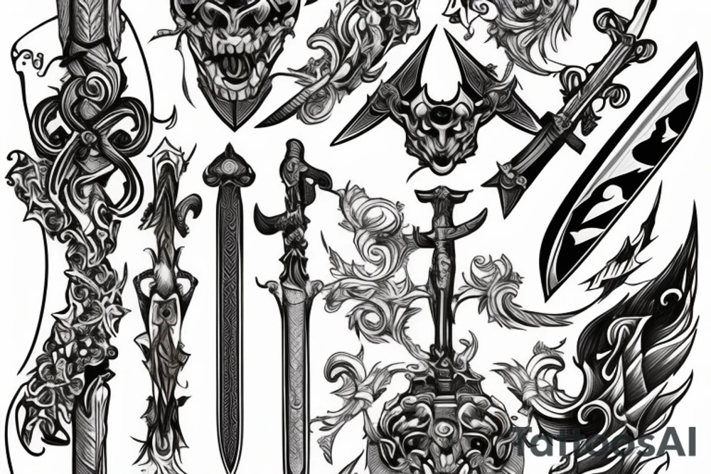 sword tattoo idea