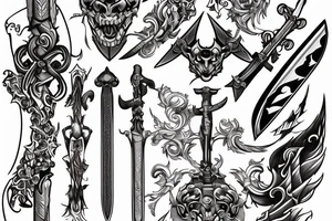 sword tattoo idea