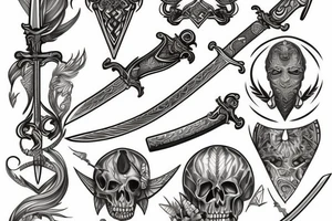 sword tattoo idea