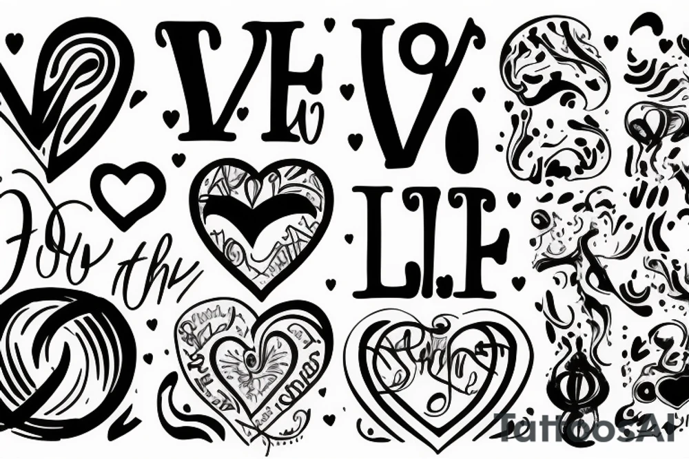Love the Lord your God with all your heart soul and mind tattoo idea