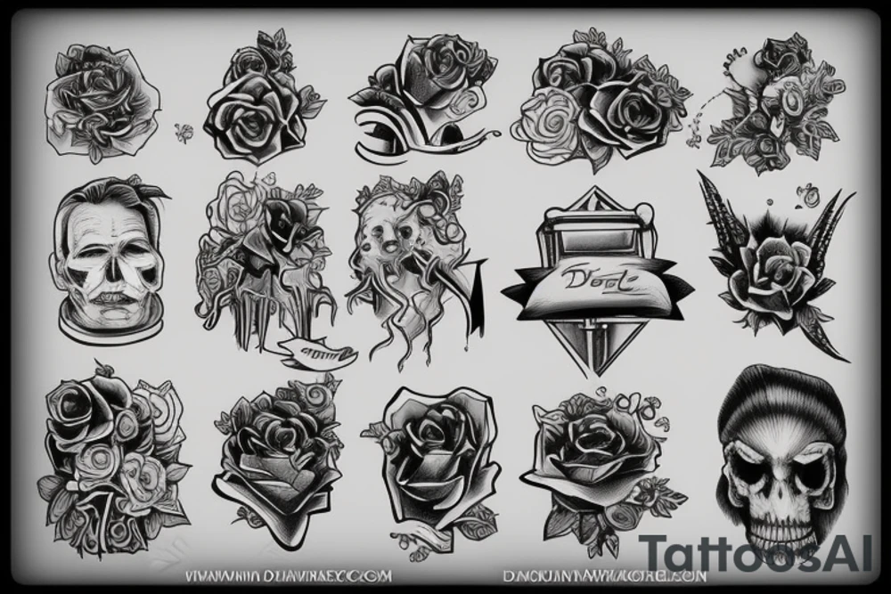 the word DAY tattoo idea
