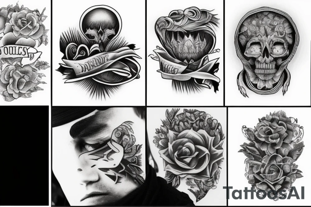 the word DAY tattoo idea