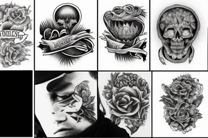 the word DAY tattoo idea