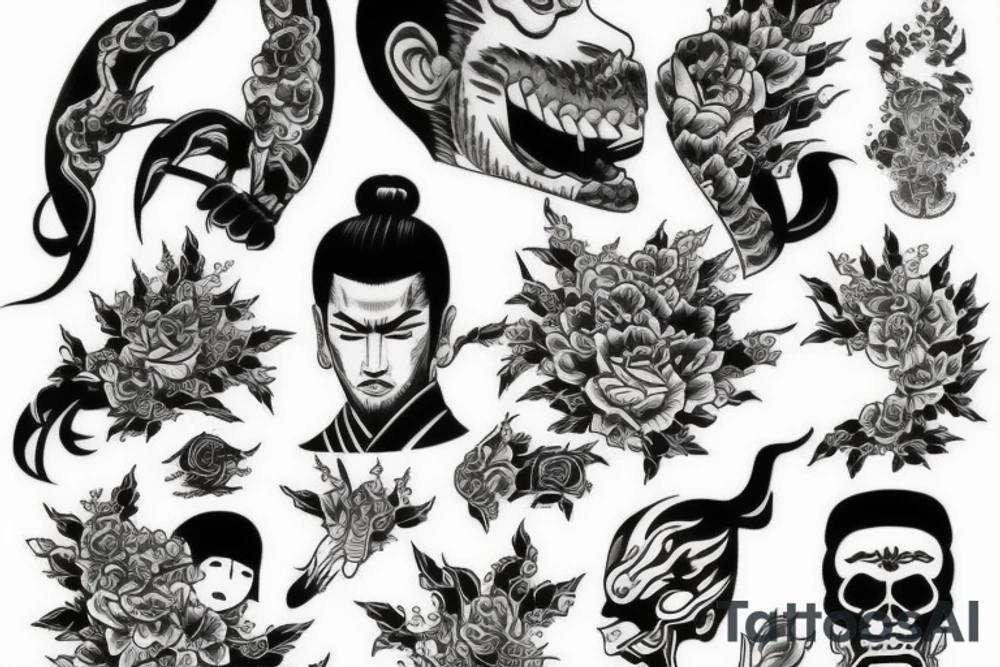 Yakuza tattoo idea