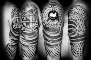 Simple, BMW tattoo idea