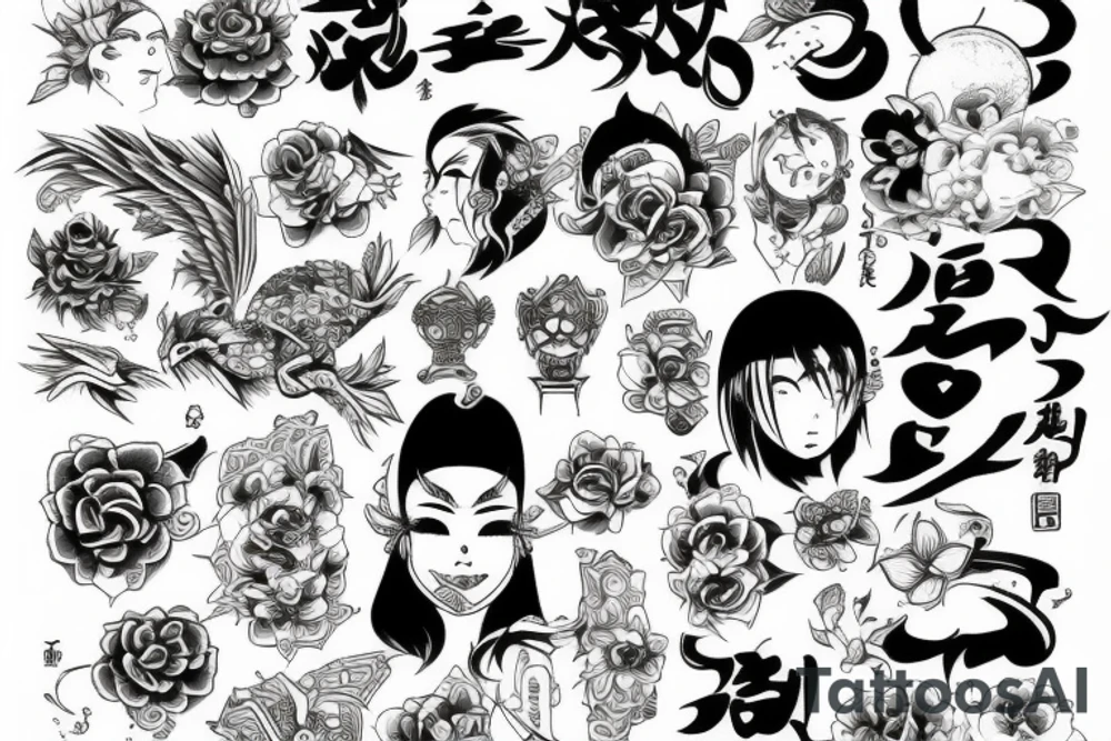 japanise tattoo idea