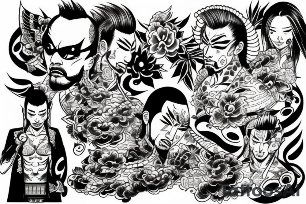 japanise yakuza tattoo idea