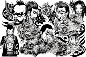 japanise yakuza tattoo idea