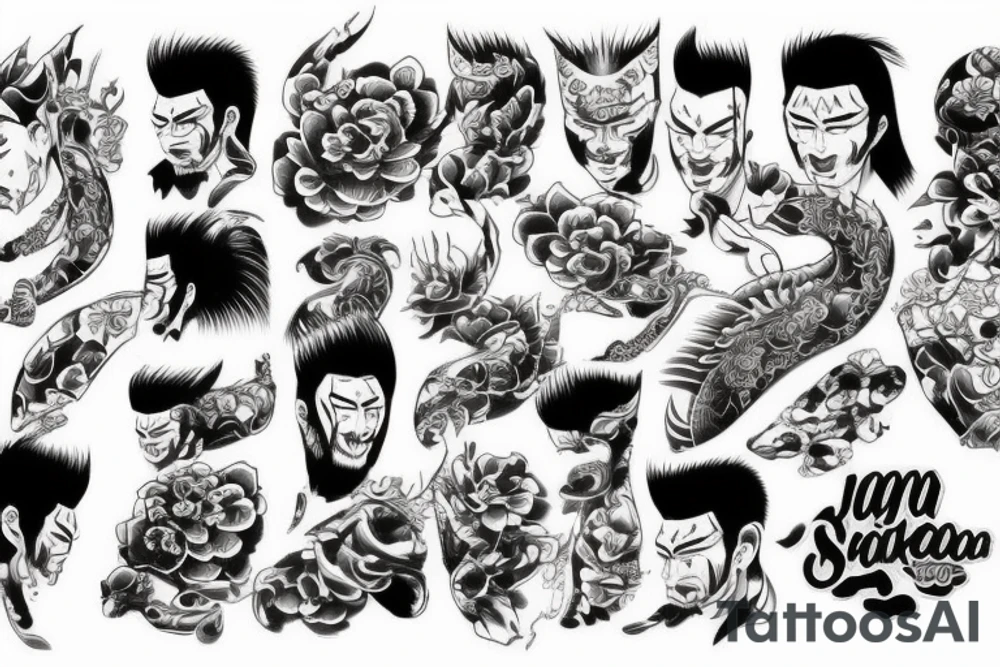japanise yakuza tattoo idea