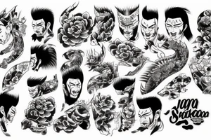 japanise yakuza tattoo idea