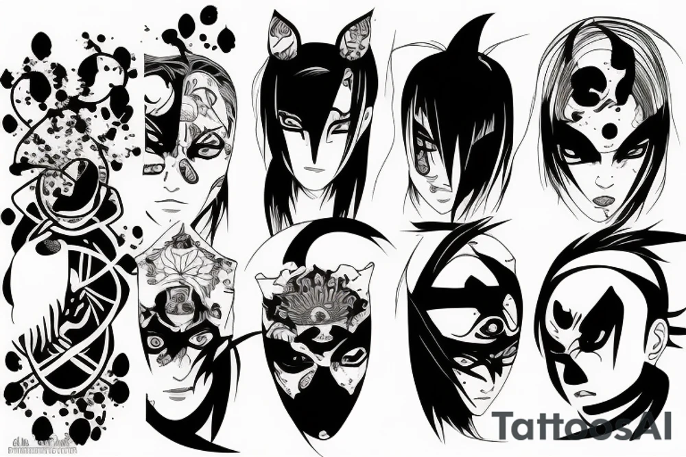 Itachi theme tattoo idea