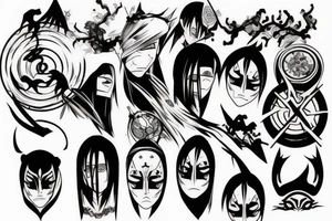Itachi theme tattoo idea