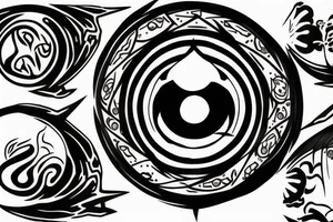Itachi sharingan, moon tattoo idea