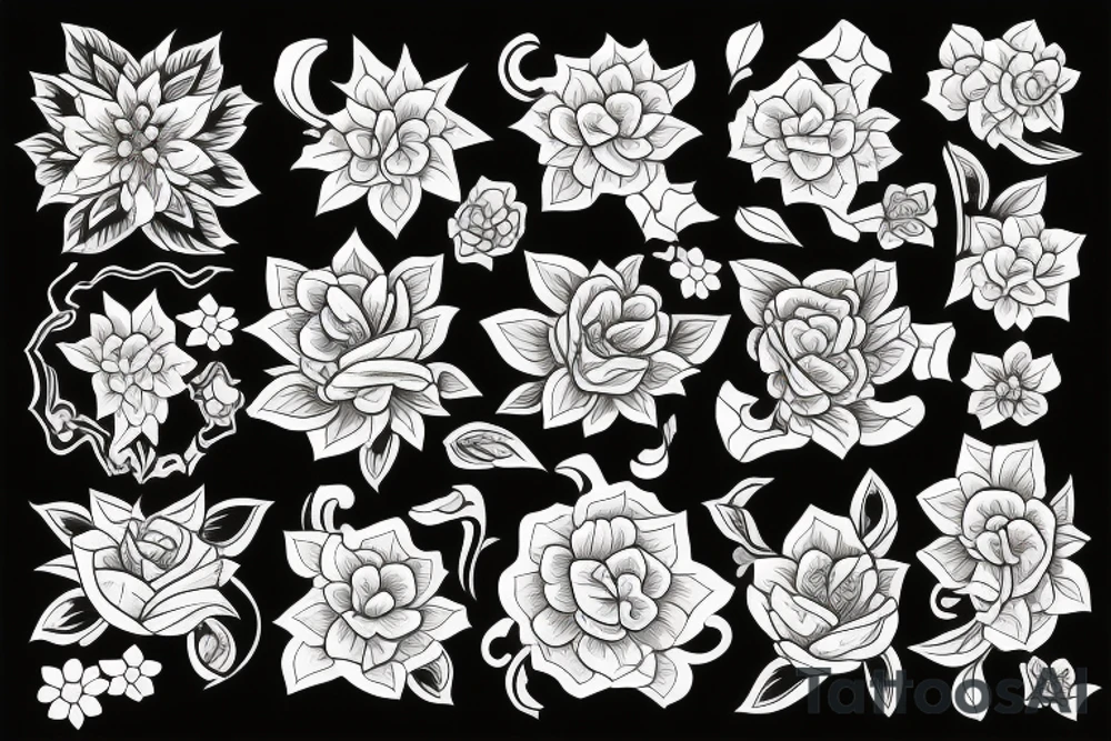 Flower, tattoo idea