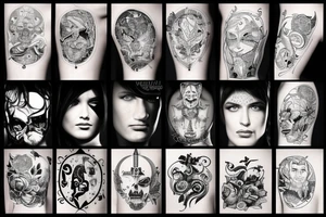 Statek wikingów i bogowie tattoo idea