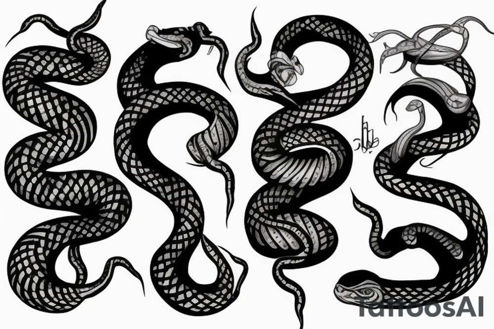 snake tattoo idea