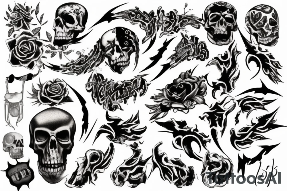 death tattoo idea