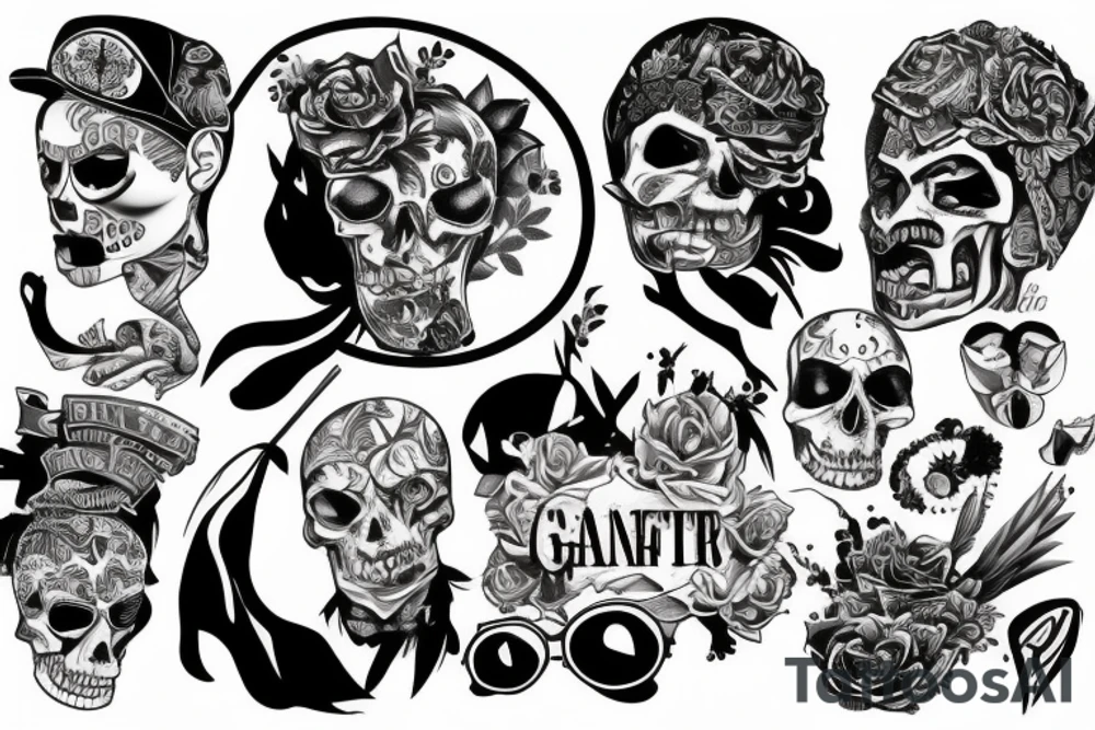 Gangster tattoo idea