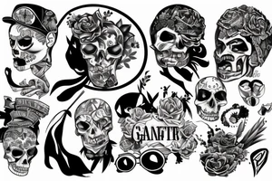 Gangster tattoo idea