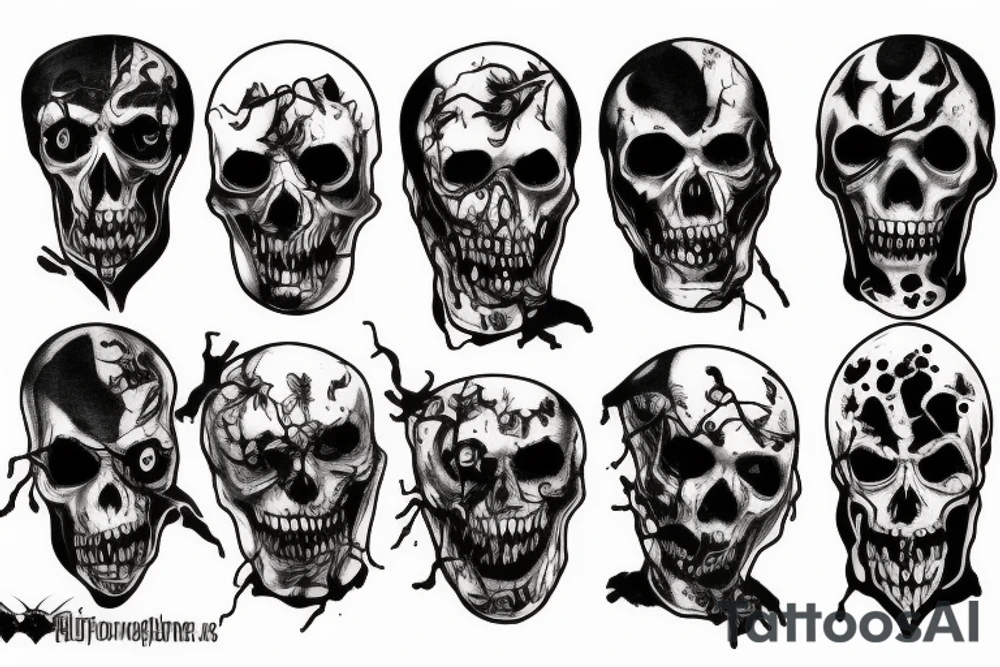 horror tattoo idea
