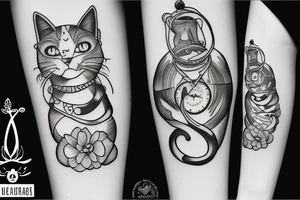 Cat from alice wonderland tattoo idea