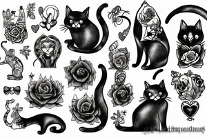 Cat from alice wonderland tattoo idea
