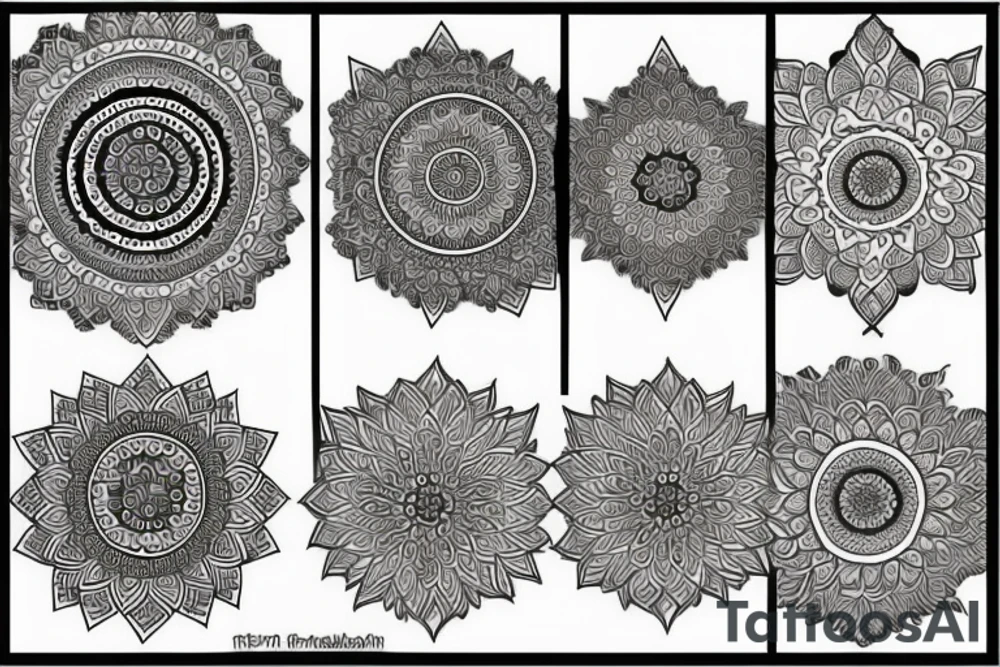 Mandala tattoo idea